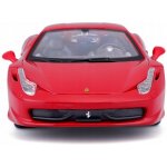 Bburago Ferrari 458 Italia BB18 26003 červená 1:24 – Zboží Mobilmania