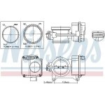 Hrdlo škrticí klapky NISSENS 955096 – Sleviste.cz