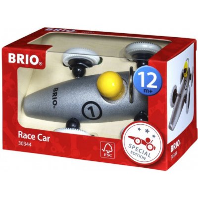 BRIO Push and Go závodní auto stříbrné vydání 30232 – Zboží Mobilmania