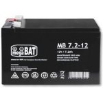 MegaBat 12 V 7,2 Ah – Zboží Živě