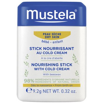 Mustela Vyživující tyčinka obohacená o cold cream na suchou pokožku 10 ml