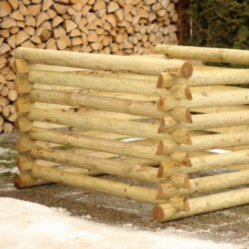 Scobax dřevěný Profi přírodní 200 x 200 x 75 cm 3000 l