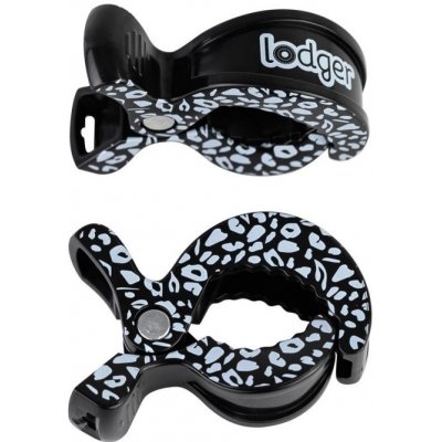 Lodger Swaddle Clip print 2balení Black-Dot – Zboží Mobilmania