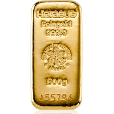 Heraeus zlatý slitek 500 g – Zbozi.Blesk.cz