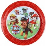 Amscan Papírové talířky Tlapková patrola 18 cm – Zboží Mobilmania
