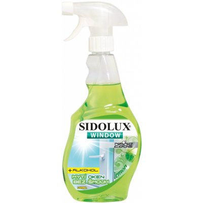 Sidolux Window Nano Code Lemon na okna skla a zrcadla s Nano technologií rozprašovač 500 ml – Zbozi.Blesk.cz