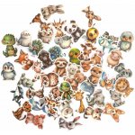 DP Craft Vinylové samolepky zvířátka 4-6cm, 50ks – Hledejceny.cz