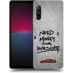 Picasee silikonový průhledný obal pro Sony Xperia 10 IV 5G - Grey Drift – Zboží Živě