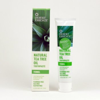 Desert Essence zubní pasta tea tree a fenykl 176 g