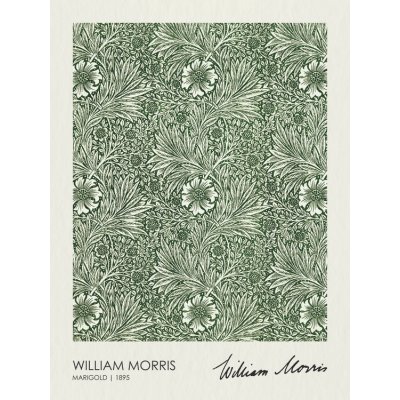 Plakát, Obraz - Marigold (1895), William Morris, 30 × 40 cm – Zboží Dáma