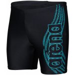 Arena Men's Swim Mid Jammer Graphic Black plavky – Zboží Mobilmania