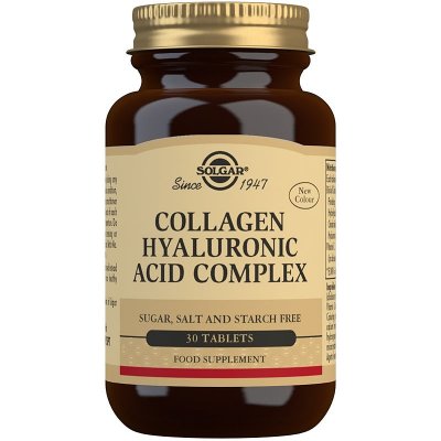 Solgar Collagen Hyaluronic Acid Complex pro krásné vlasy, pleť a nehty 30 ks