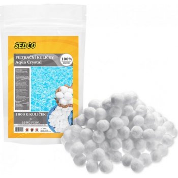 SEDCO PES Aaqua Crystal filtrační kuličky 1 kg