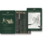 Faber-Castell Pitt Monochrome Graphite 112972 grafitová tužka sada 11 ks – Zboží Dáma