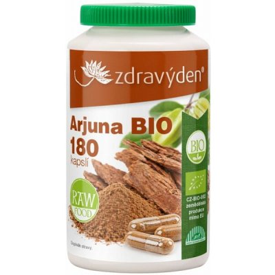 Zdravý den Arjuna BIO 180 kapslí – Hledejceny.cz