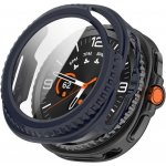 VSECHNONAMOBIL 117372 PC FULL COVER Plastový kryt se sklem pro Samsung Galaxy Watch8 Classic 46mm modrý – Zboží Živě