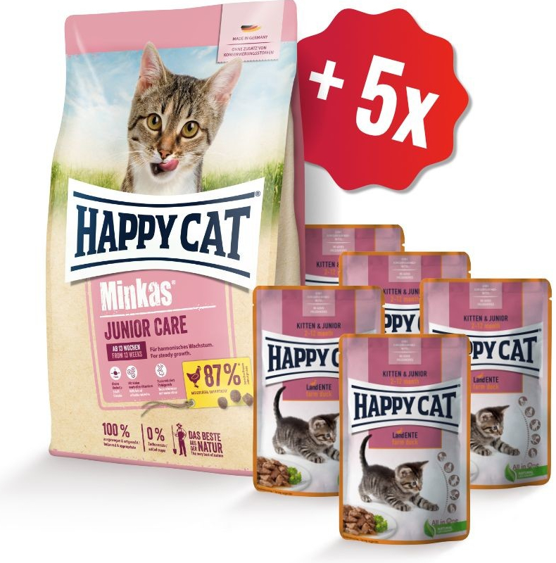 Happy Cat Minkas Junior Care Poultry 10 kg