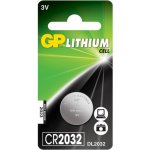 GP Lithium CR2032 1ks 1042203211 – Hledejceny.cz