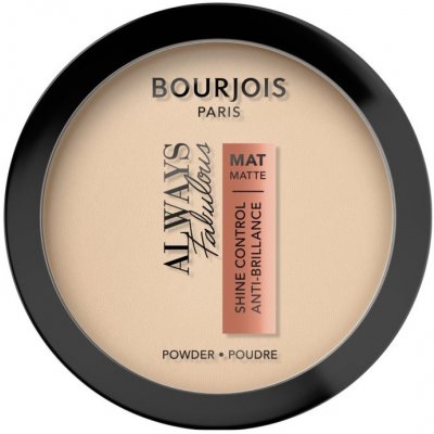 Bourjois Kompaktní pudr Always Fabulous Shine Control Anti-Brillance 108 10 g – Zboží Mobilmania