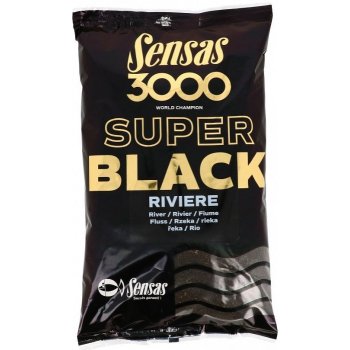 Sensas Krmení 3000 Super Black 1kg River