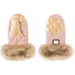 Bjällra of Sweden Rukavice Pink Golden – Zboží Dáma