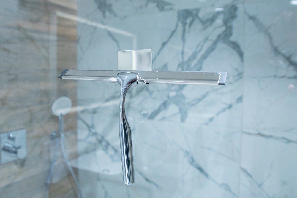 Olsen Spa Stěrka na skleněné sprchové kouty - kov, chrom, (KD02091768)