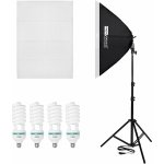 Daylight GD trvalé světlo 4x70 W, 5500K, softbox 50x70 cm – Zbozi.Blesk.cz