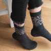 Dámské vlněné ponožky Irma tmavě šedá