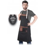 KSVL Moderní gastro zástěra MOKA černá – Hledejceny.cz
