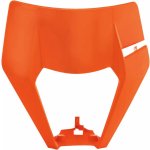 Polisport headlight mask orange