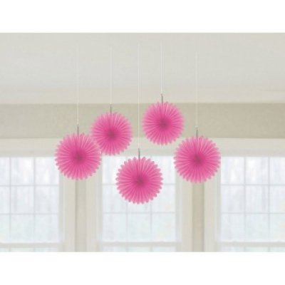 Dekorační rozety růžová 15,2cm – Zbozi.Blesk.cz