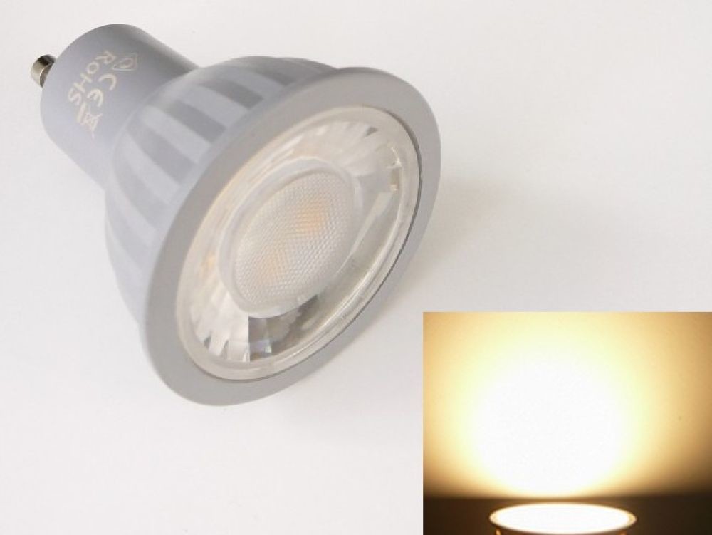 T-Led LED žárovka GU10 P7WDIM stmívatelná Teplá bílá
