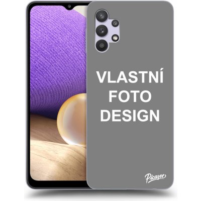 Pouzdro Picasee silikonové Samsung Galaxy A32 5G A326B - Vlastní design/motiv černé – Zboží Mobilmania