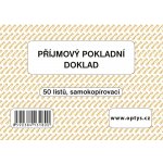 Optys 1318 Příjmový pokladní doklad A6, 50 listů, NCR, propis – Zboží Dáma
