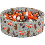 Divio suchý bazén 90x30 cm + 200 míčků vzor 204 – Zboží Dáma