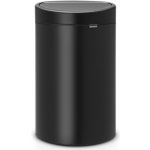 Brabantia Touch Bin NEW Brabantia matný černý 40 l – Sleviste.cz