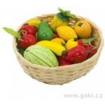Goki krámek ovoce v košíku 23 ks – Zboží Mobilmania
