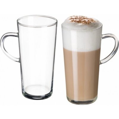 Kavalierglass-Simax Skleněný hrnek na latté Karina (1 ks) 350ml – Zboží Mobilmania