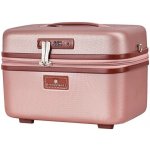 Snowball A52335 Velký dámský cestovní kosmetický kufřík růžová – Zboží Dáma