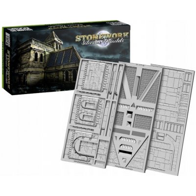 Silikonová forma Green Stuff World Stonework – Zboží Živě