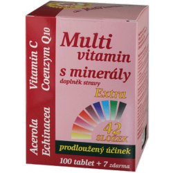 MedPharma Multivitamín s minerály + extra C 67 tablet