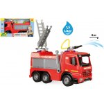 Teddies Mercedes auto hasiči plast 60cm stříkací vodu nádržka 1,6l – Hledejceny.cz