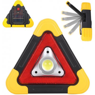 Výstražný trojúhelník - svítilna, USB, 6609 – Hledejceny.cz