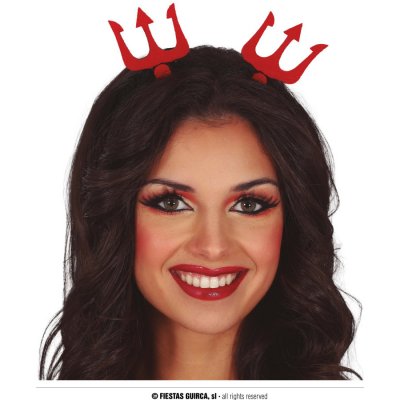 GUIRCA Čelenka čert čertice vidle Mikuláš Vánoce – Sleviste.cz