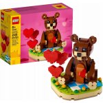 LEGO® BrickHeadz 40462 Valentýnský medvídek – Zboží Živě