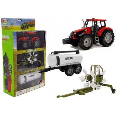 LEANToys Traktor se dvěma přívěsy pro děti – Zboží Mobilmania