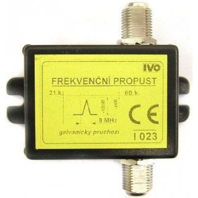 IVO Frekvenční propust I 023, laditelná v pásmu UHF 21-60k – Zboží Živě