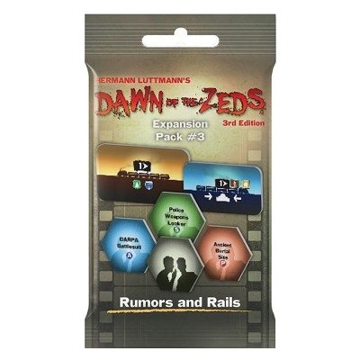 Victory Point Games Dawn of the Zeds Rumors and Rails