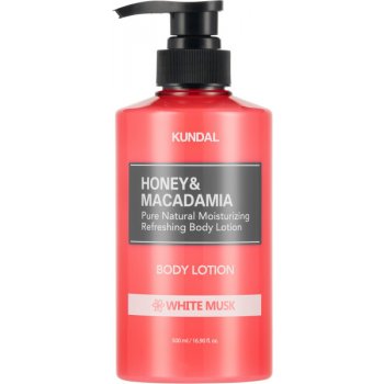 Kundal Honey&Macadamia Body Lotion White Musk vyživující tělové mléko 500 ml