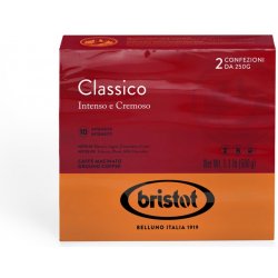 Bristot Classico mletá káva 2 x 250 g